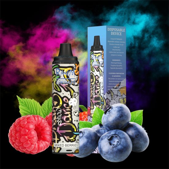 RandM Tornado 6000 Airflow Control Vape Pod Device 1Pc D8842N291 Mixed Berries RandM vape south africa