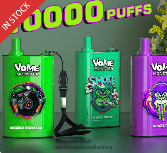 RandM Vome Monster 10000 Airflow Control Vape Pod Device 1Pc D8842N277 Lush Ice RandM vape online