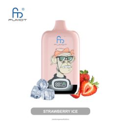 Fumot Original RandM Digital Box 12000 Battery And Liquid Display Vape Device D8842N9 Strawberry Ice RandM vape review