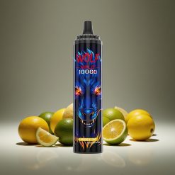 JNR Wolf Niplo 10000 Puffs Lemon & Lime 20ml E-liquid 650mAh Battery Type-C Charge 1.0 Ohm Mesh