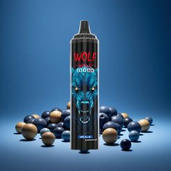 JNR Wolf Niplo 10000 Puffs Mr Blue 20ml E-liquid 1.0 Ohm 650mAh Battery Type-C Charge