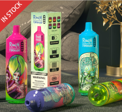 RandM Tornado 9000 Vape Pod Device 1Pc Version 2 D8842N142 Cool Mint RandM vape flavours